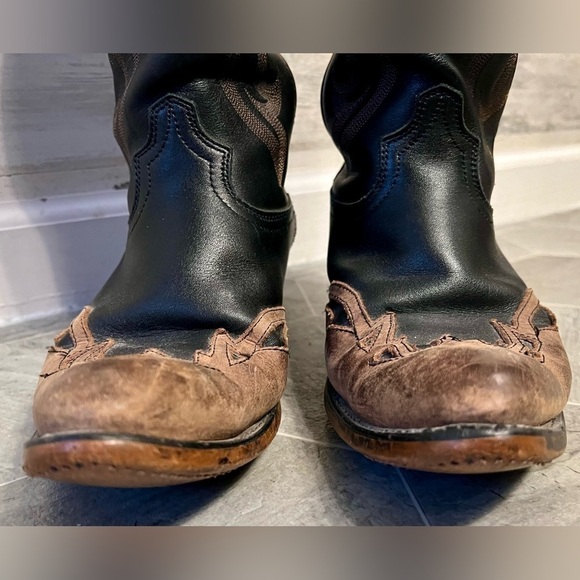 Durango Black and Brown Western Boots Classic Design main image 4